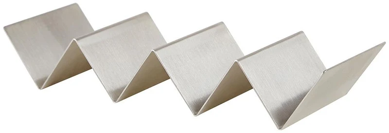 CHEFCO,TRH-34, Taco Holder, Stainless Steel - 3-4 Slots