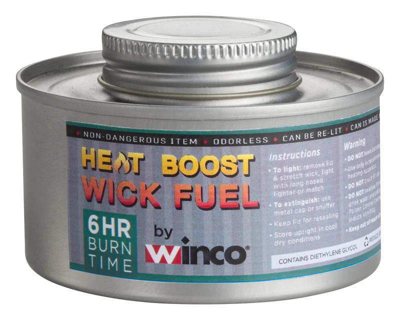 Chafing Fuel Can with Twist Cap - 6 hours