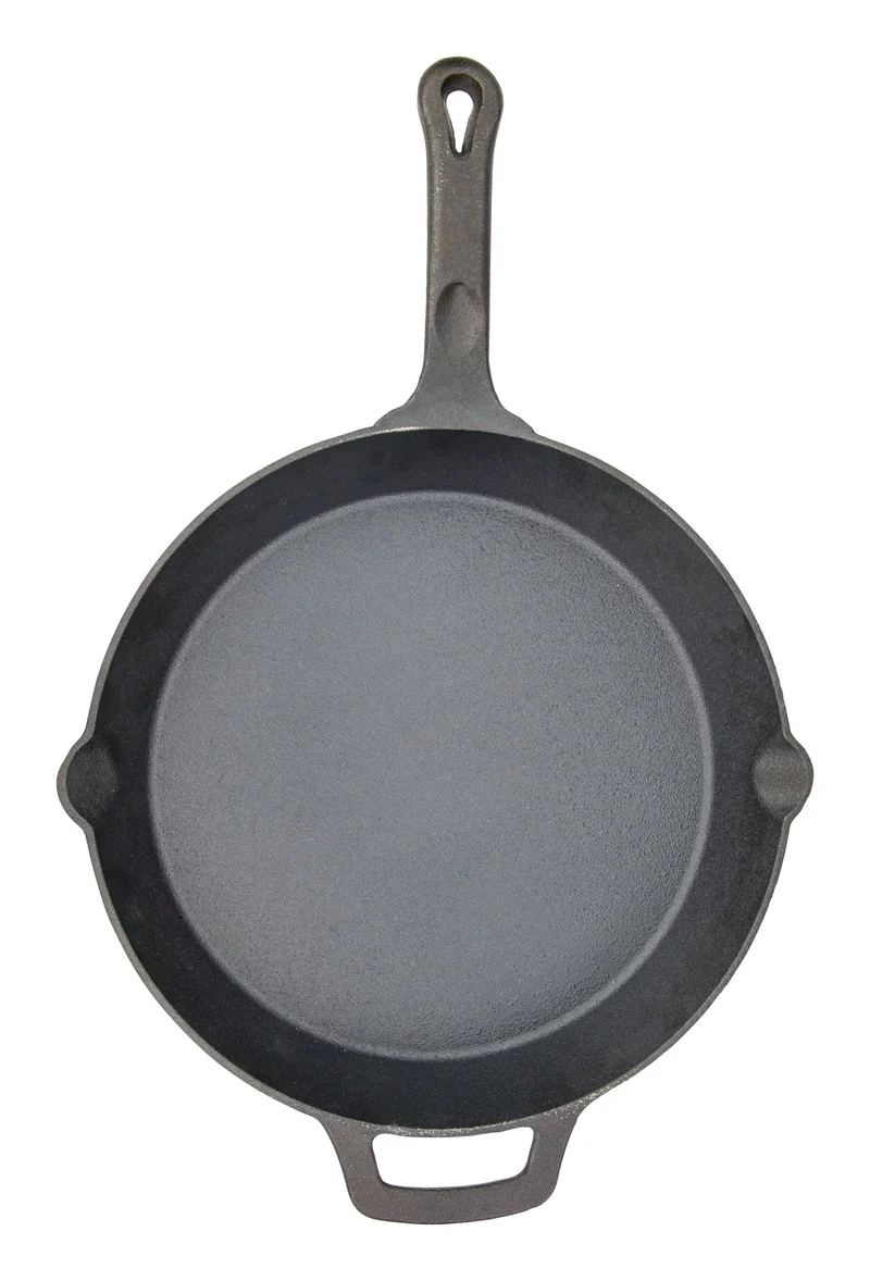 CAST-10 - 10" FireIron Cast Iron Skillet with Helper Handle
