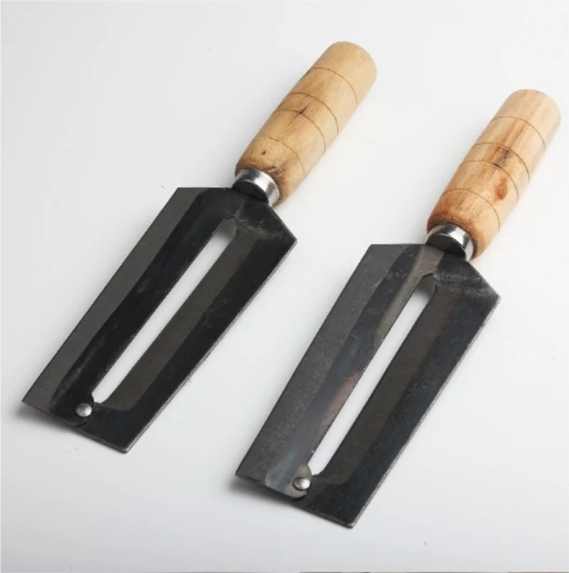 CHEFCO,KUP-19, Wood Handle Vegetable Peeler, 9.5cm/3.9" Length