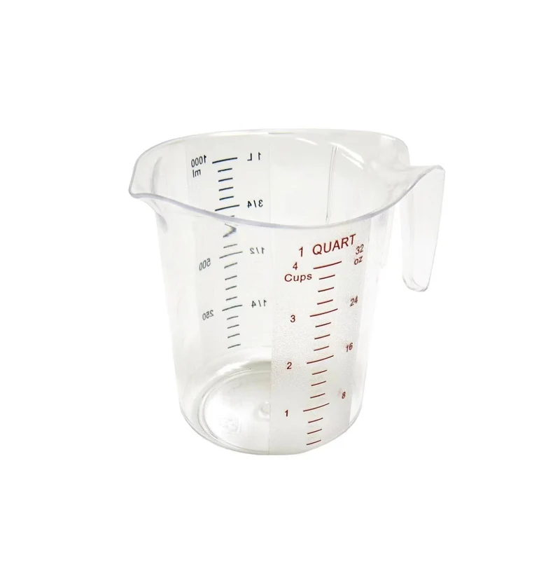 Sub-equip,PMC-1000,Polycarbonate Measuring Cup 1QT