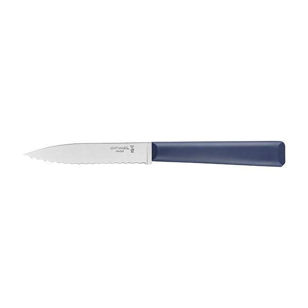 Couteau Cranté N°313 Essentiels+ Bleu 10 cm inox Opinel