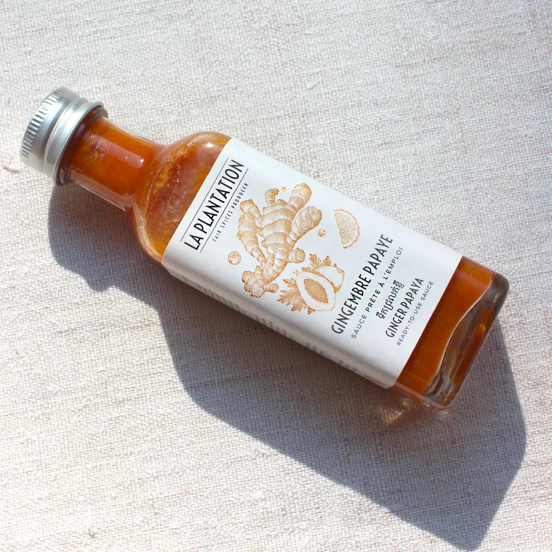 Sauce Gingembre Papaye du Cambodge