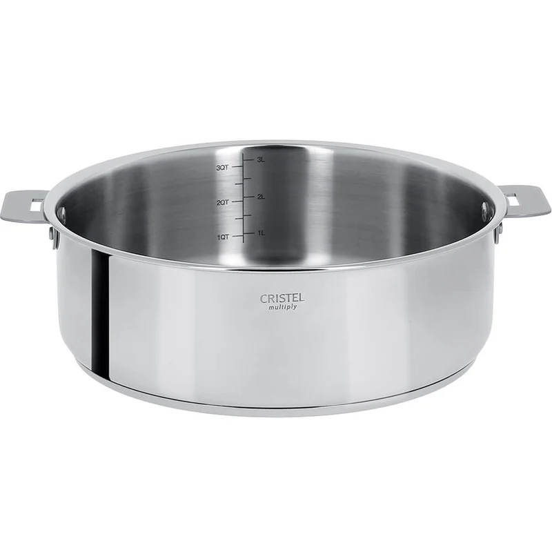Sauteuse inox Casteline poignée amovible - CRISTEL