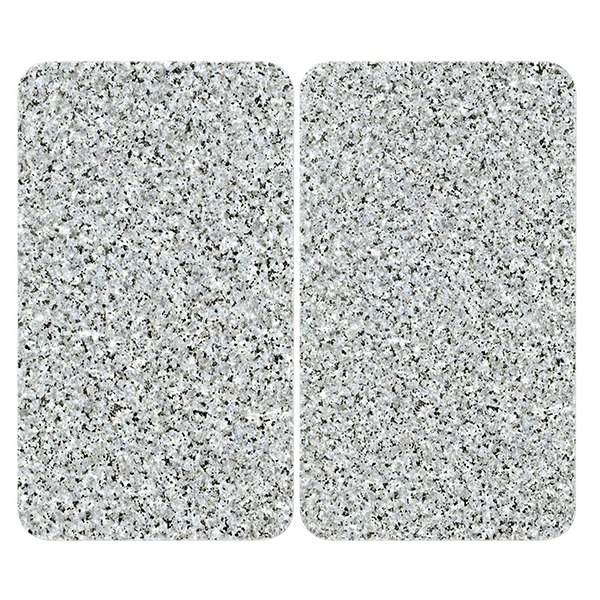 Set 2 couvre-plaques protection motifs Granit Wenko by Maximex