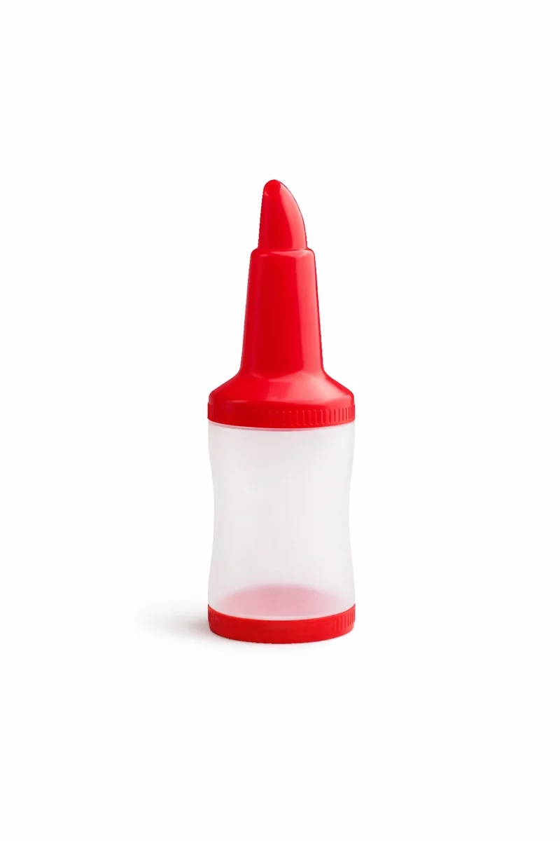 JW-BSNP1-R, 1 L New Freepour Bottle, Red