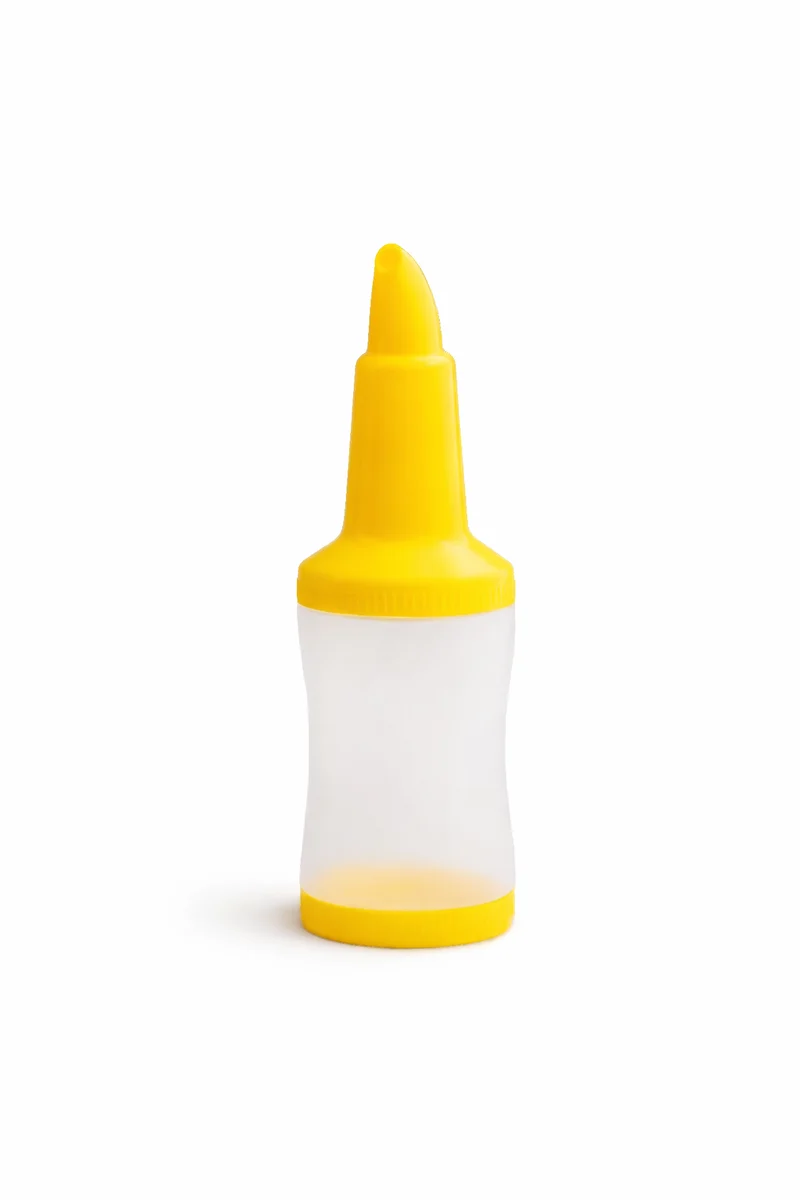 JW-BSNP1-Y, 1 L New Freepour Bottle, Yellow