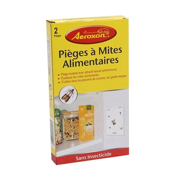 Set de 2 pièges à mites alimentaires