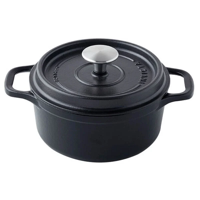 Cocotte Mijoteuse Fonte ronde noir Invicta