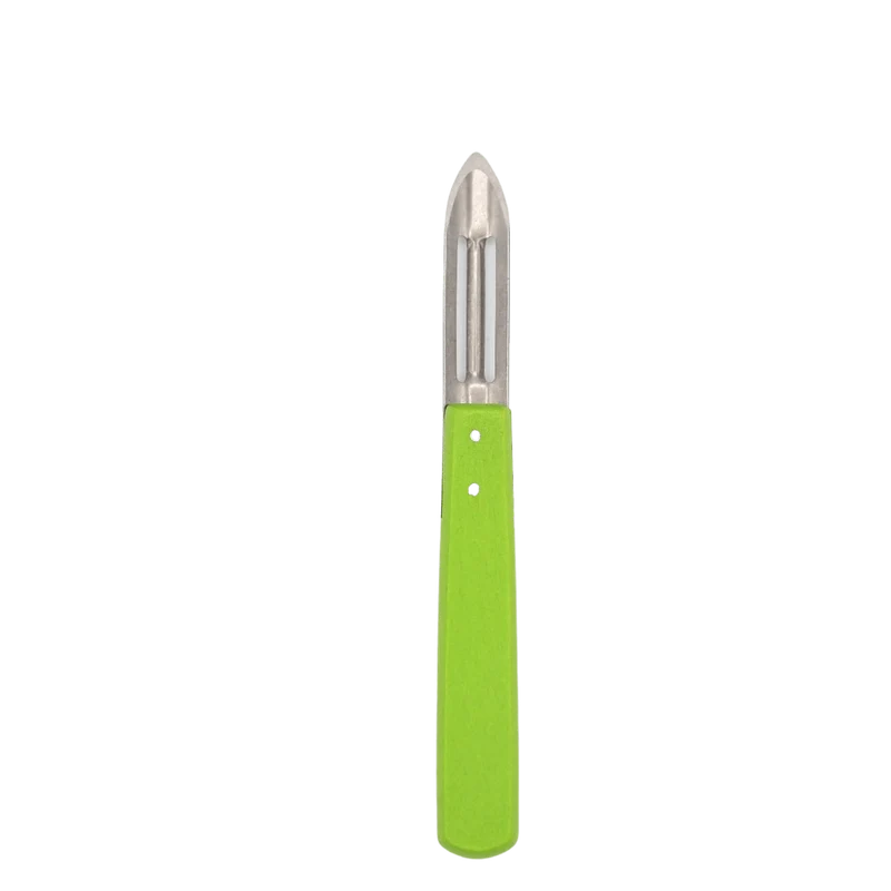 Econome/Epluche-légumes Manche en Bois de Couleur - Au Sabot