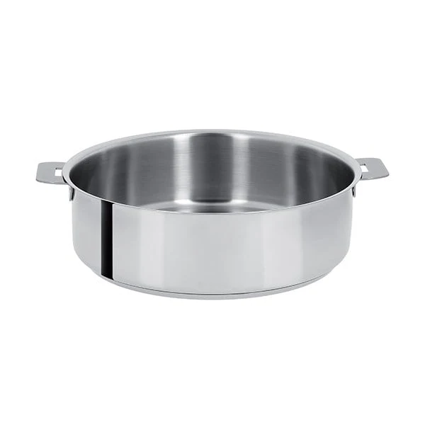 Sauteuse tout inox Mutine sans manche 24 cm Cristel