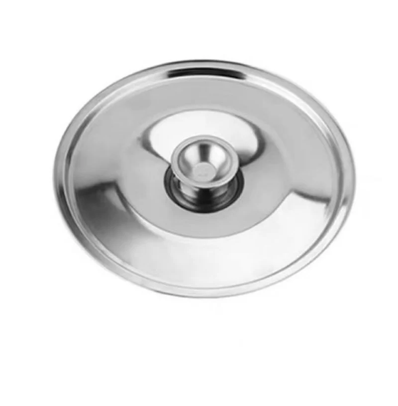 CHEFCO, RSC-20C, 20cm/7.9" Dia Stainless Steel Lid for Sauce Condiment Dipping Storage Container