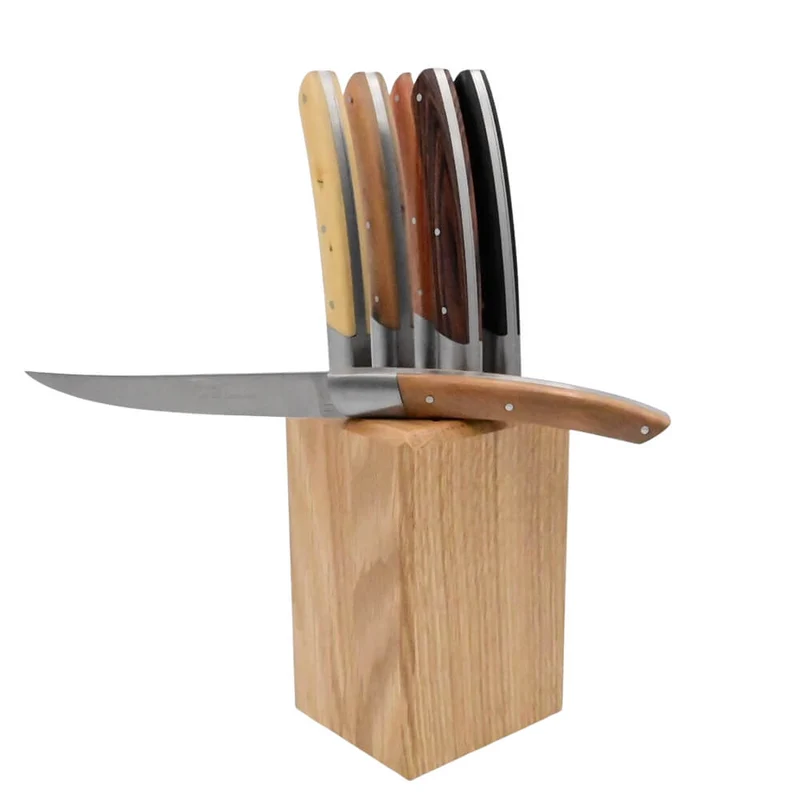 Bloc de Table 6 couteaux Le Thiers Panachés - Au Sabot