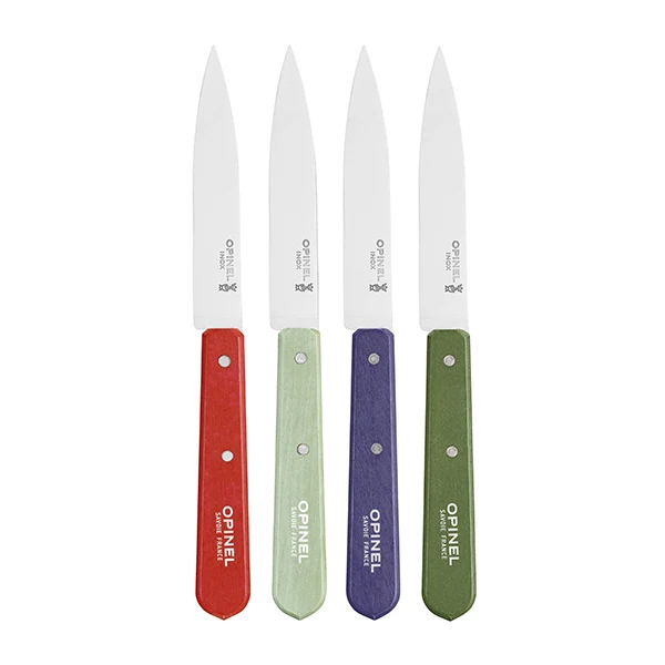 Coffret 4 couteaux d’office N°112 Essentiels Paysage Opinel