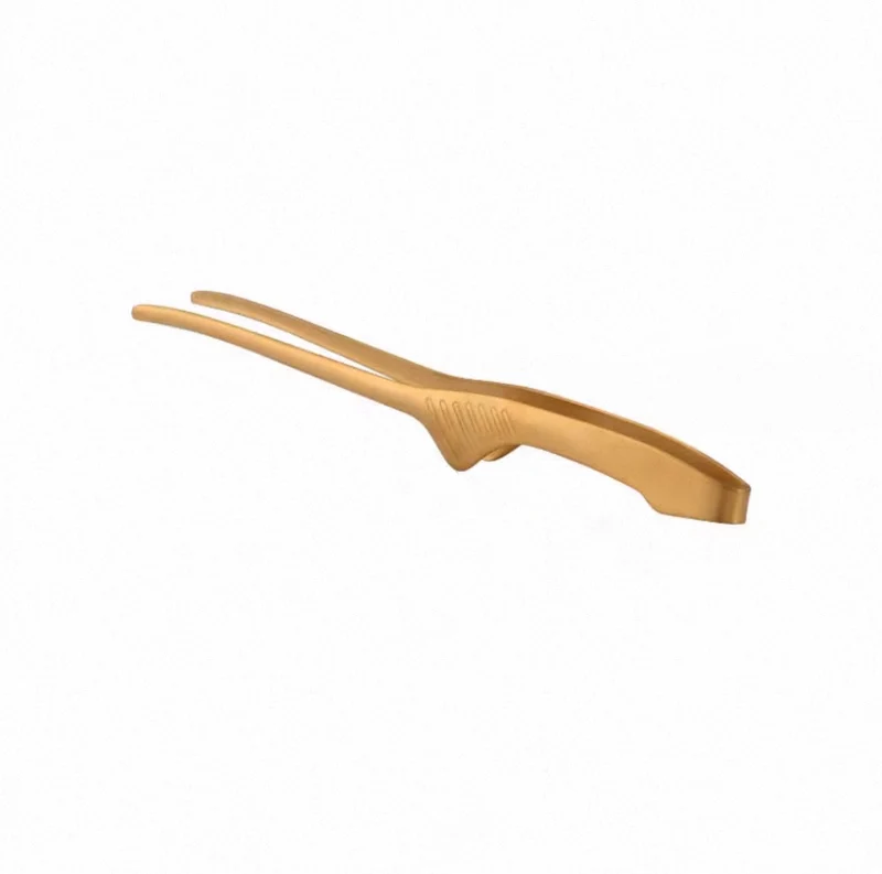 Golden Korean Style BBQ Tong, 9.5" (SUT-9G)