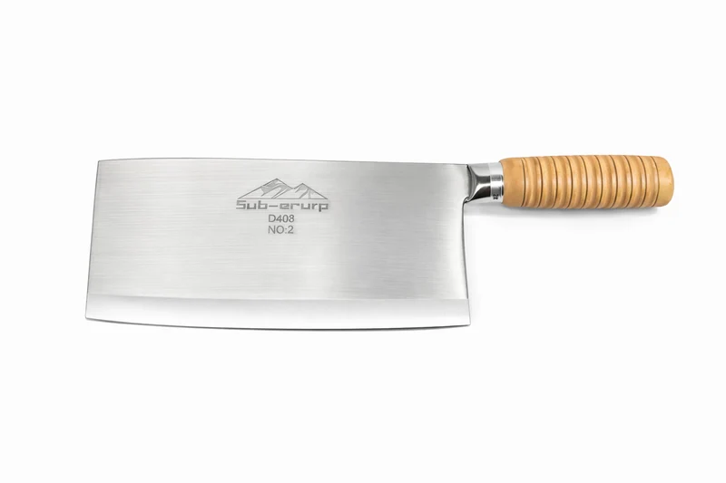 Sub-equip,D408, 2# Bone Chopper with Wooden Handle