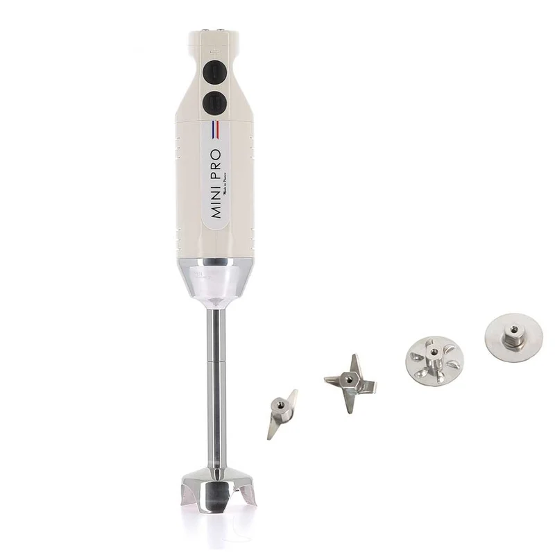 Mixeur plongeant polyvalent mini-pro Ivoire 4 couteaux - DYNAMIC