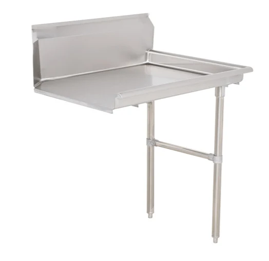 Metal 304, CDT-36R-318,Right Side 18 Gauge 304 Series Stainless Steel Clean Dish Table (30" x 36" x 43.8")