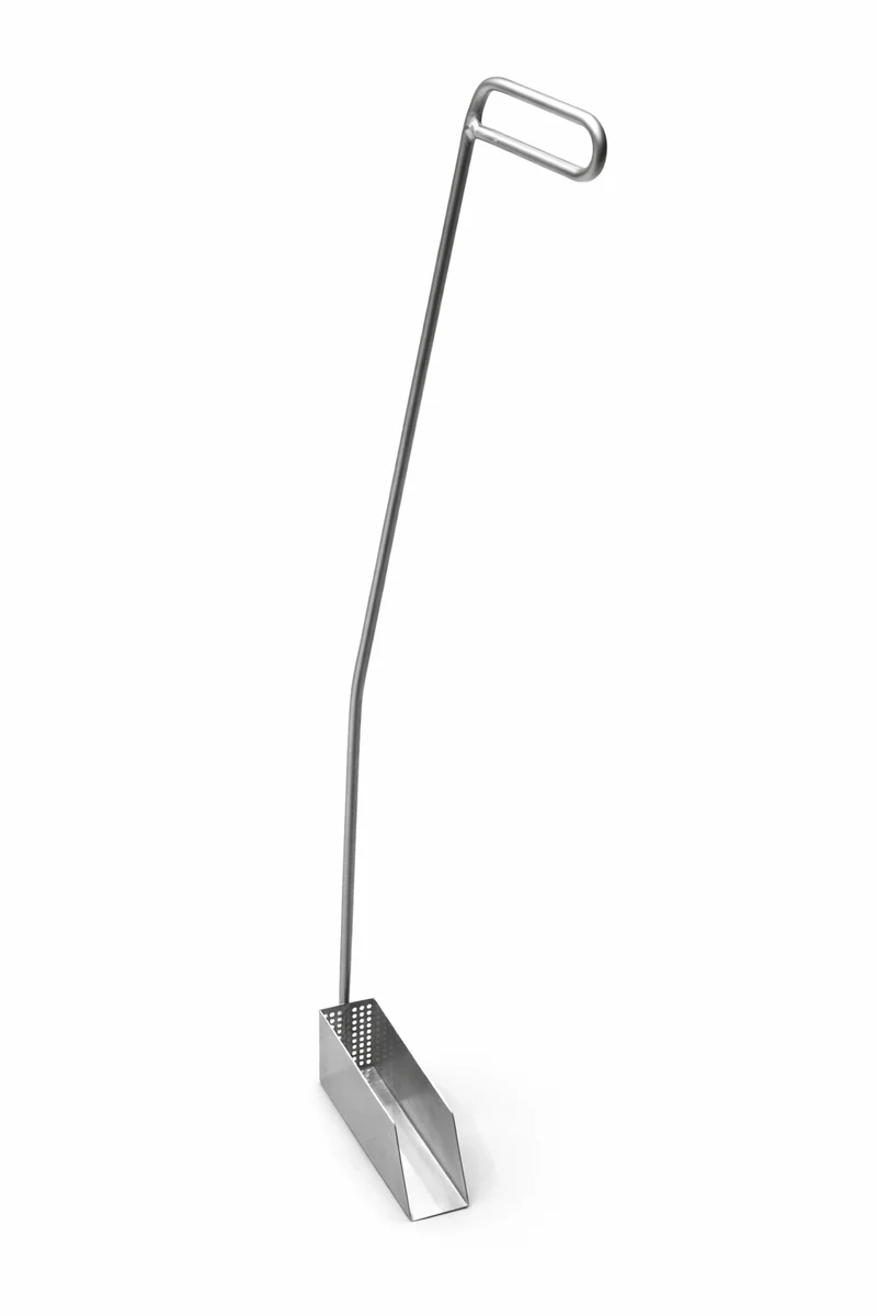 CHEFCO,PS-4, Stainless Steel Deep Fryer Crumb Scoop with Drain Holes