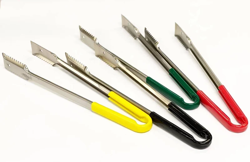 Sub-Equip,UTH-16Y, 16"Stainless Steel Utility Tongs with Polypropylene Handle,Yellow