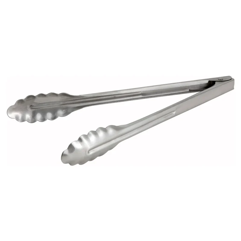 UT-16HT - Stainless Steel Utility Tongs, Extra Heavyweight - 16"