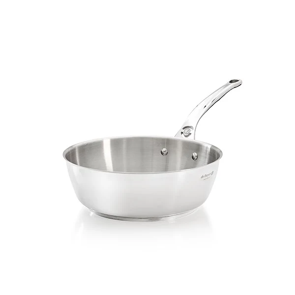 Sauteuse bombée tout inox Milady 24 cm De Buyer