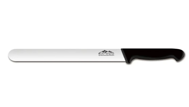 Sub-Equip,KRP-18, 18" German steel X50CrMoV15 alloy Roast Slicer,Plain