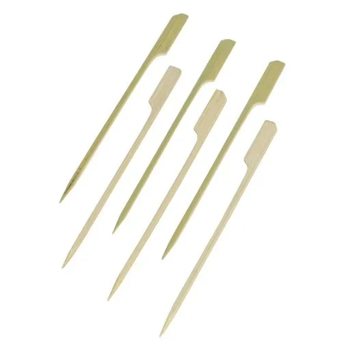 Flag Shaped Bamboo Skewers, 6"/15cm, 100pcs/pack(FBSK-15)