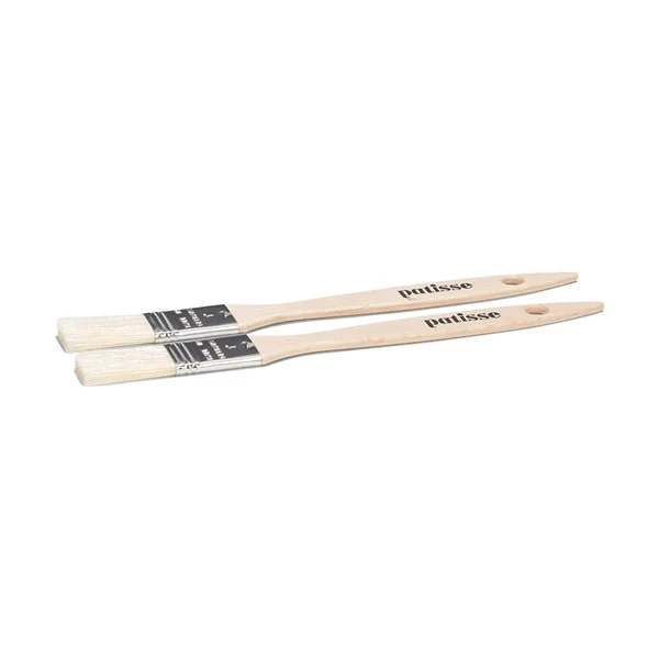 Lot 2 pinceaux en fibre naturel Patisse
