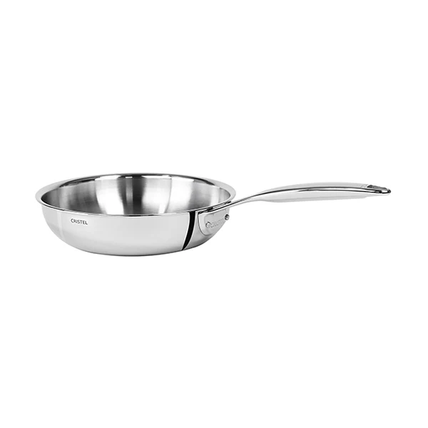 Poêle sautoir tout inox Castel'Pro 24 cm Cristel