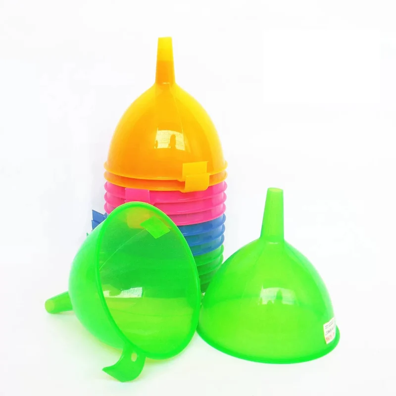 CHEFCO,PF-3,Plastic Funnel (Assorted Colours)
