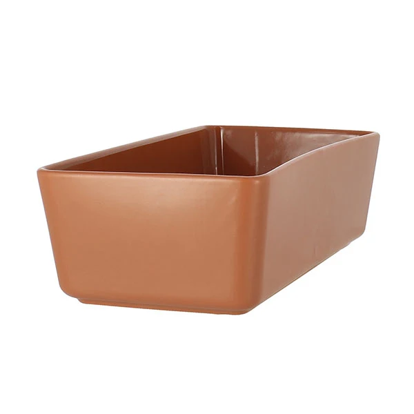 Moule à cake Octave en grès terracotta 27 x 13,5 cm Menastyl