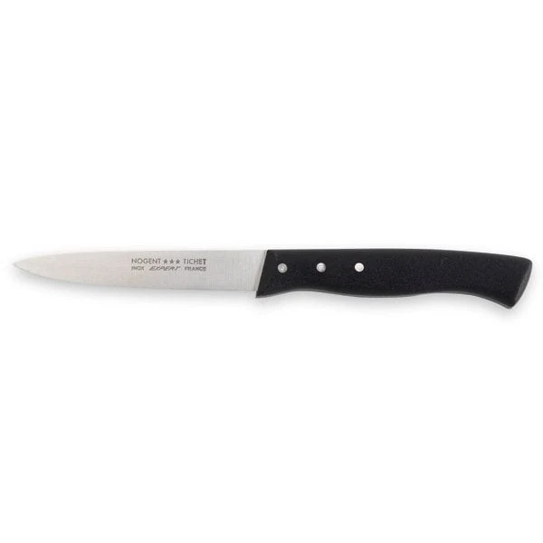 Couteau office lame droite 9 cm Affidentée avec protection Nogent