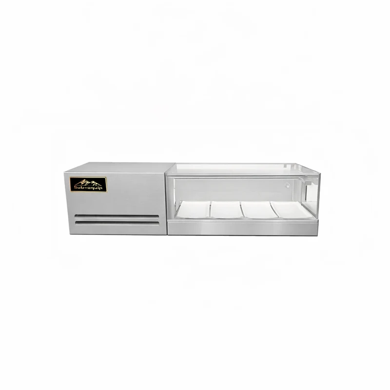 Sub-equip, SSC-91-L, Refrigerated Sushi Display Case 36" - Right Side Compressor