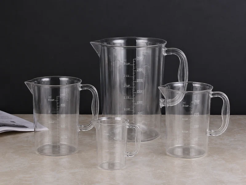 CHEFCO,JB-8542,Clear Polycarbonate Measuring Cup 3000ML