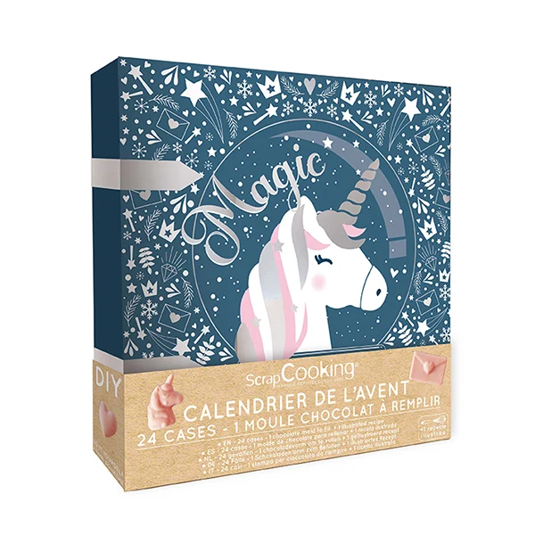 Calendrier de l'avent Licorne Scrapcooking