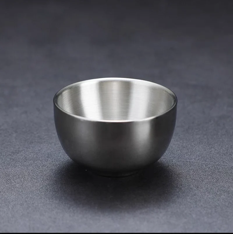CHEFCO,SWC-50S,Silver Stainless Steel Wine Cup, 50ml