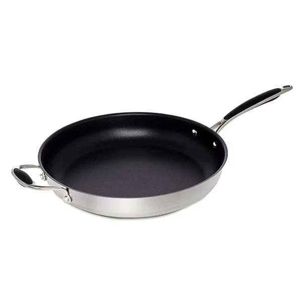 Poêle inox antiadhérente Excell'Inox 32 cm Mathon
