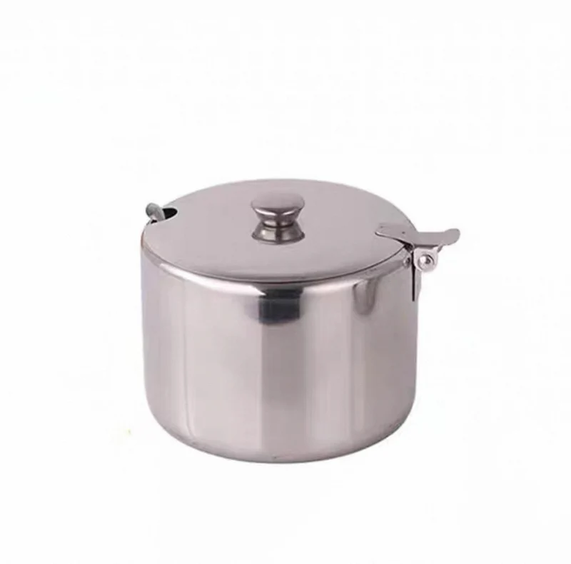 T-710-Stainless Steel Sugar Bowl w/Cover, 10 oz