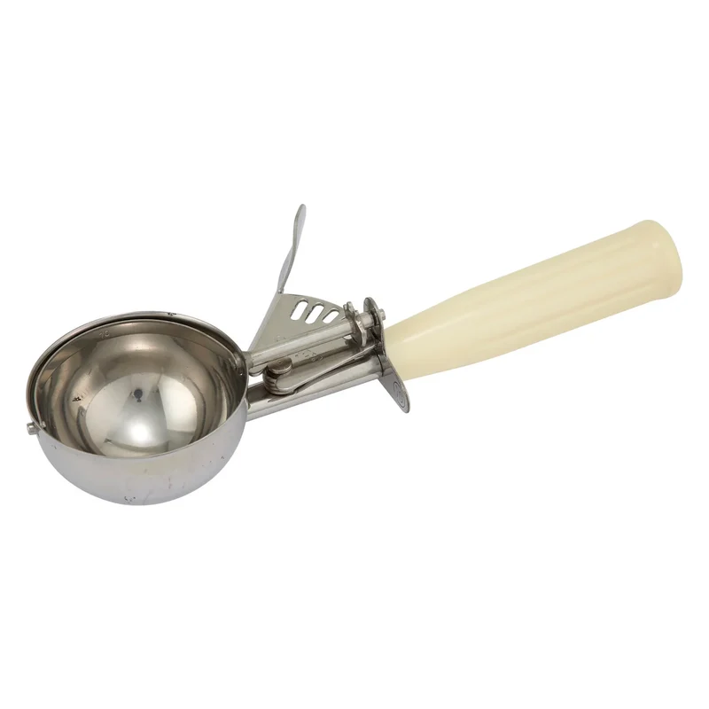 ICD-10 - Ice Cream Disher, Size 10, Plastic Handle, Ivory
