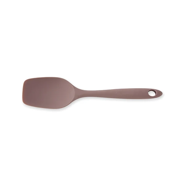 Cuillère de cuisine antirayures en silicone 27 cm taupe Mathon