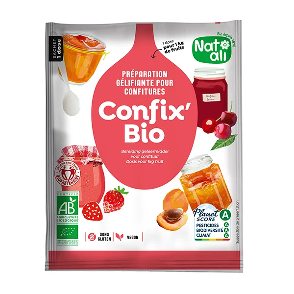 Confix'Bio - Gélifiant bio pour confiture Nat-ali
