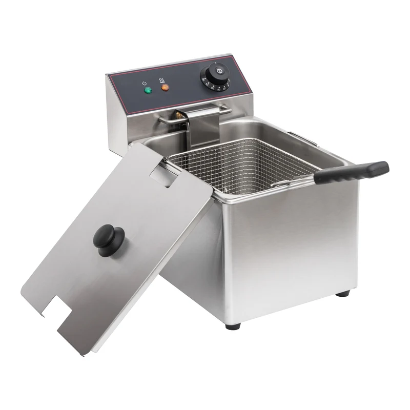 Turbo range, Countertop Single Well Deep Fryer,10LBS Oil Capacity, 120V (CDF-1-120)