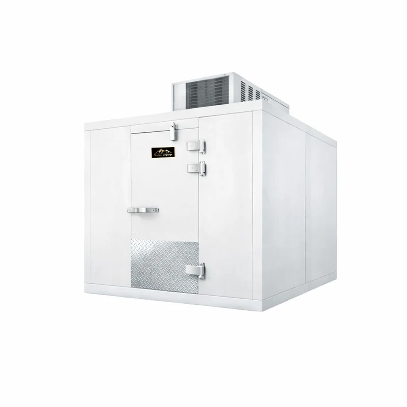 Sub-Equip WT-8104F, Walk-In Freezer with Floor, 4" Thick Panels, 8W x 10D x 8.5 H ft
