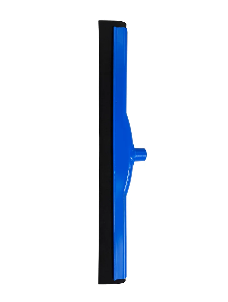18" Wide Floor Squeegee, Black Double Foam with Plastic Handle, Head only (FS-P14)