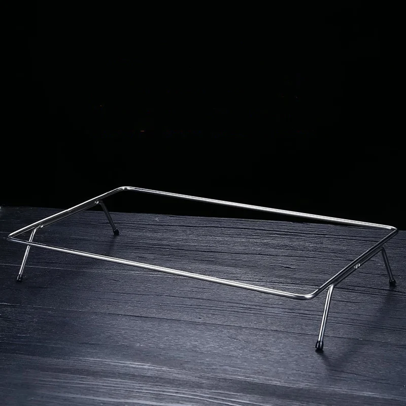 Stainless steel rectangle steam pan holder, fit for 1 pcs Full Size steam pans, Holder Only