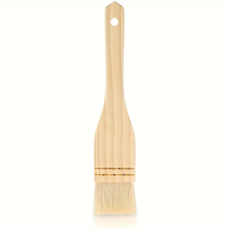 CHEFCO,GFB-20,1.7"Goat Hair Pastry/Basting Brush,Flat Brush