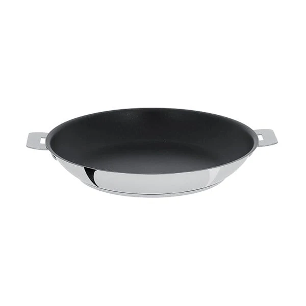 Poêle inox antiadhérente Mutine sans manche 30 cm Cristel