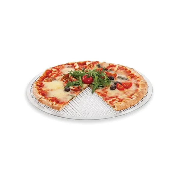 Grille de cuisson perforée pour pizza ronde 31 cm Mathon