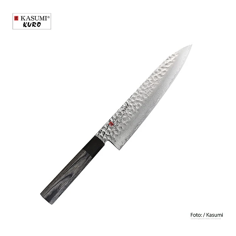 Haiku Kasumi Kuro Kochmesser, 21cm, grau/schwarz, 1 St